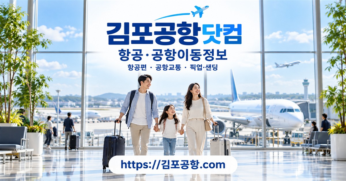 김포공항 전용차량 픽업·샌딩 안내